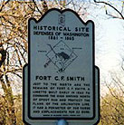 Picture of Historical Marker at Fort C.F. Smith