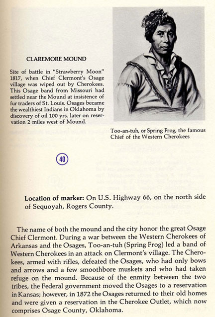 Claremore Mound Picture