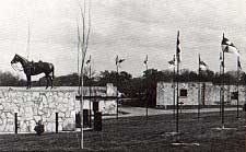 Picture taken at Fort Clark by Charles M. Robinson, III from the book, Frontier Forts of Texas