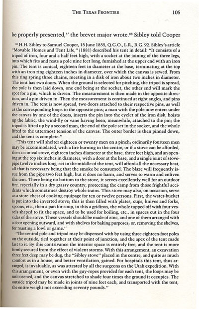 Sibley from the book, Confederate General of the West by Jerry Thompson