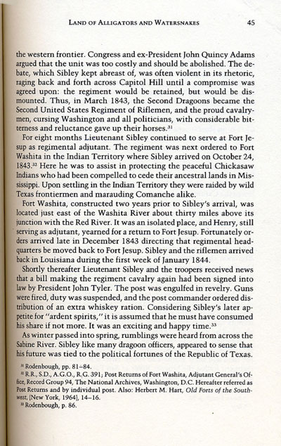 Sibley from the book, Confederate General of the West by Jerry Thompson