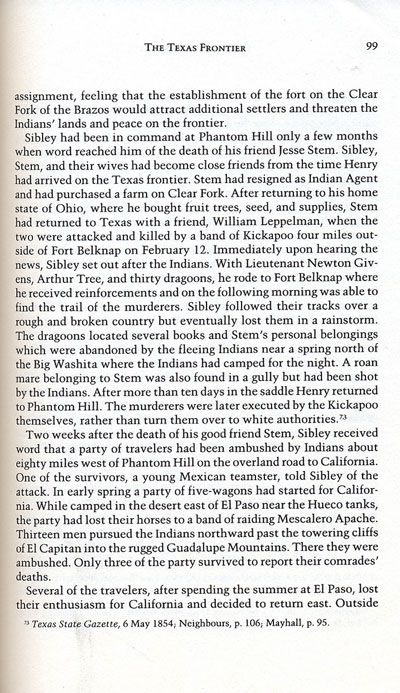 Sibley from the book, Confederate General of the West by Jerry Thompson