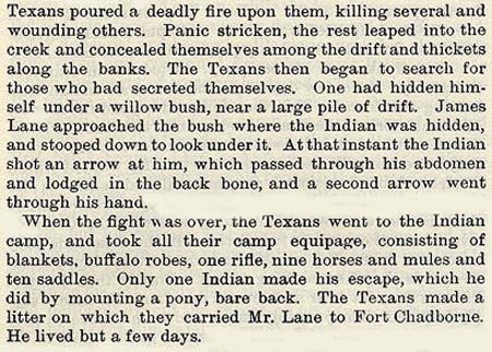 Captain Cureton story by Wilbarger