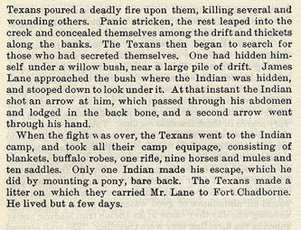 Captain Cureton's Fight on Wolf Creek