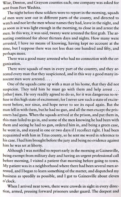 Great Hanging at Gainesville