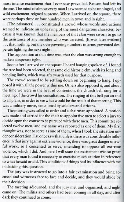 Great Hanging at Gainesville