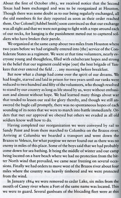 Coastal Texas in the 1860's 