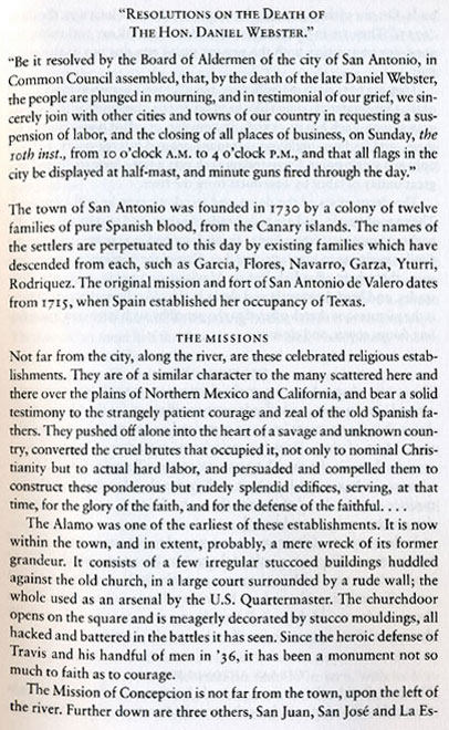 Frederick Law Olmsted's First Hand Account of 1856 San Antonio