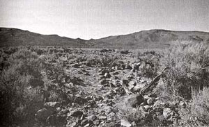 Picture of the Dry Creek Station on the Pony Express Route