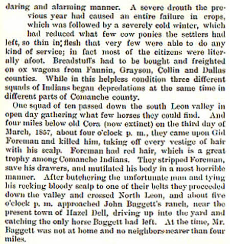 Gid Foreman story by Wilbarger