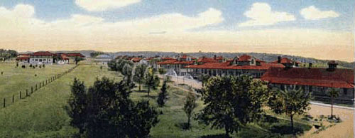 Drawing of Fort Bayard