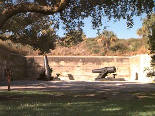Picture of Mortars at Fort De Soto