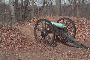 Picture of Cannon at Fort Marcy