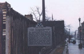 Picture of Fort Nashborough Historical Marker