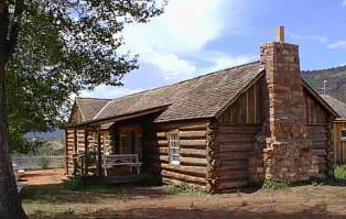 Picture of General Crook's Log Cabin