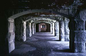 Picture of Gun Casements at Fort Gorges
