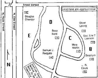 Greenwood Cemetery Diagram