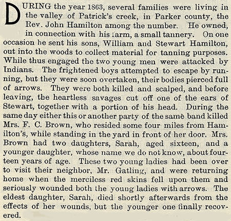 Hamilton and Brown stories by Wilbarger