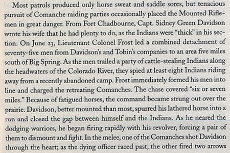 McCarty/Davidson Die in Battle with Indians Near Big Spring