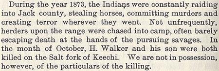 Howell Walker story by Wilbarger