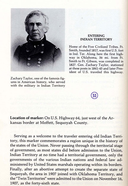 Entering Indian Territory Picture