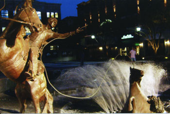 Picture of Stephen F. Austin Sculpture at Sugarland City Hall