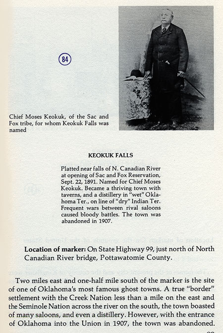 Chief Moses Keokuk Picture