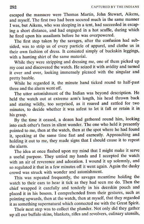 Three Years Among the Comanches - Capture