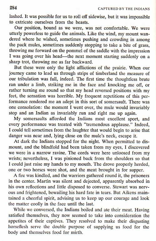 Three Years Among the Comanches - Capture