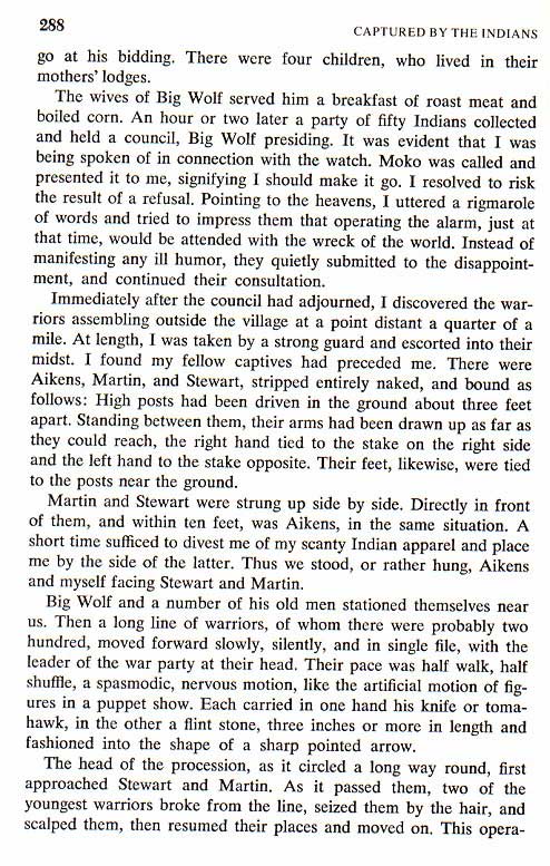 Three Years Among the Comanches - Torture