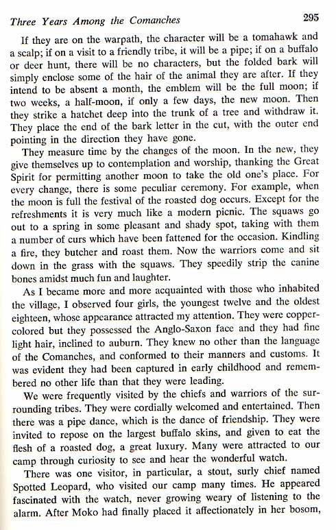 Three Years Among the Comanches - Torture