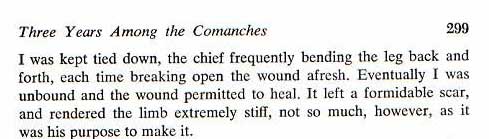 Three Years Among the Comanches - Torture