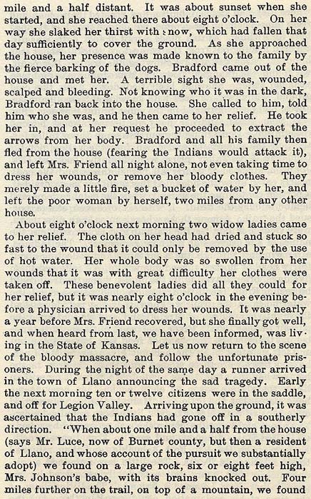 Legion Valley story by Wilbarger