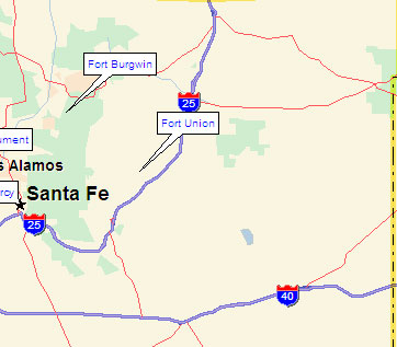 Northeast New Mexico Map