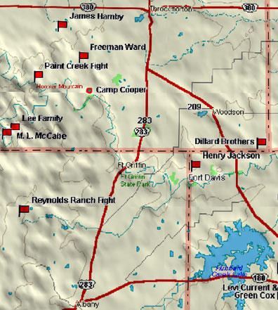 Fort Griffin Map