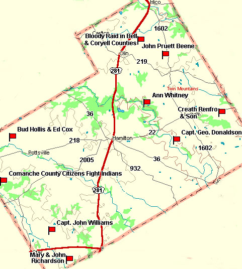 Hamilton County Map