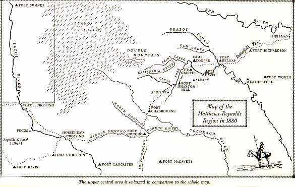 Matthews-Reynolds Region Map