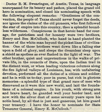 General Henry E. McCulloch