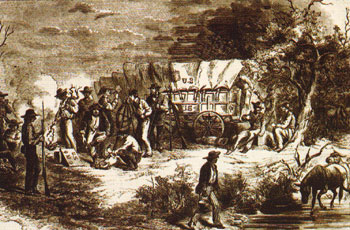 Picture of Military Presence Along the Texas Frontier
