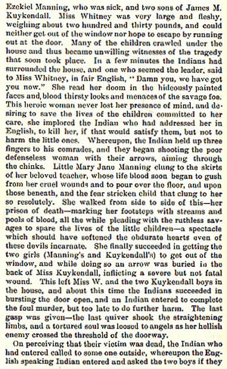 Ann Whitney story by WIlbarger