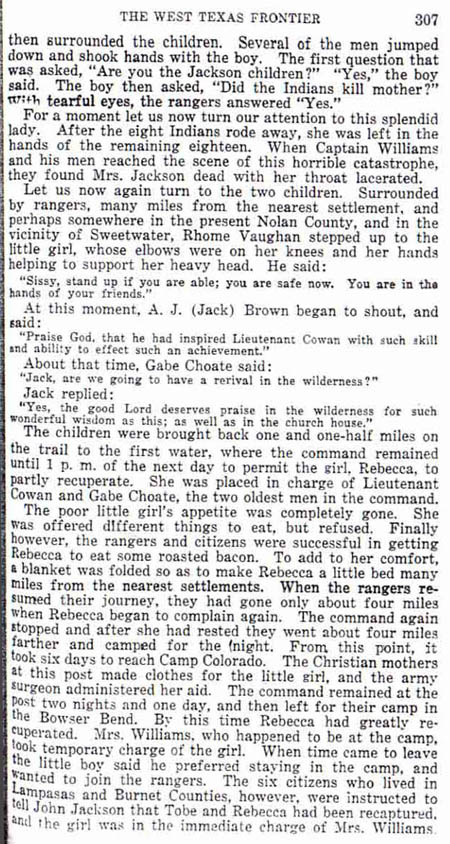 Mose Jackson story by McConnell