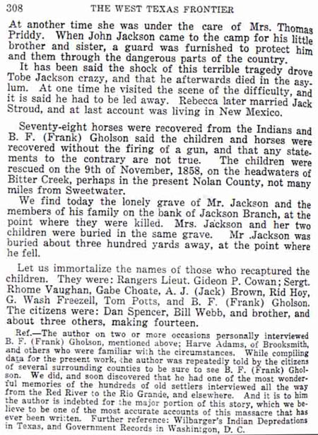 Mose Jackson story by McConnell