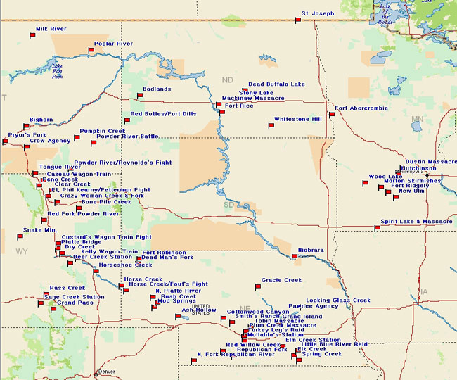 Northern Plains Battle Map