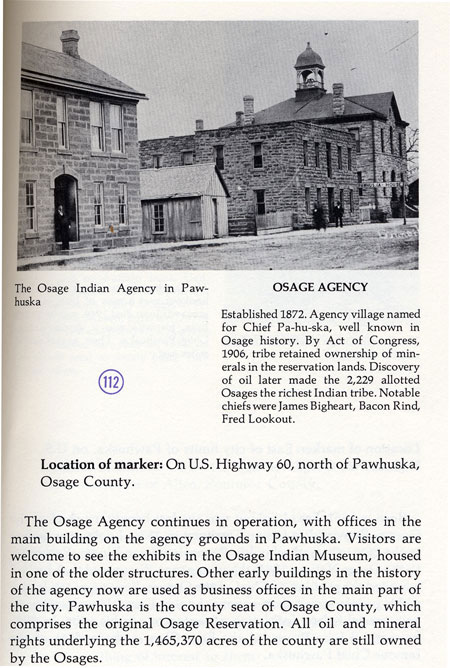Osage Agency Picture