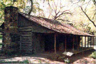 Isaac Parker's Cabin at the Log Cabin Village