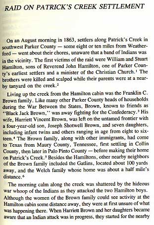 Patrick's Creek Story