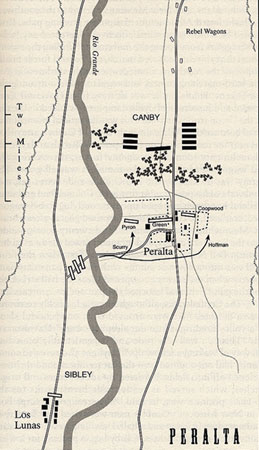 Map of Peralta