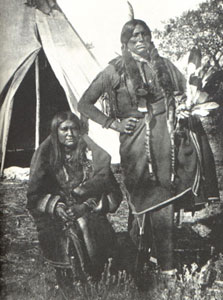 Picture of Quanah Parker and Wife