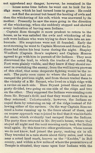 Captain S.P. Ross Slays the Noted Chief 