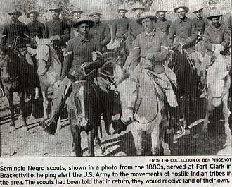 Seminole Negro Scouts Picture